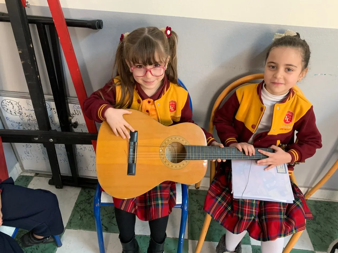 Chorale Albatros en répétition au Groupe Scolaire Les Lumières